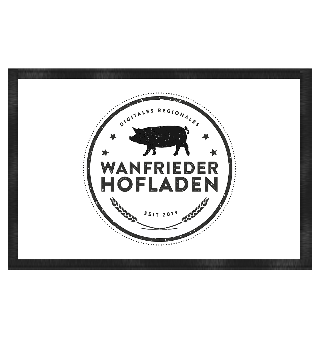 Wanfrieder Hofladen - Fußmatte 60x40cm