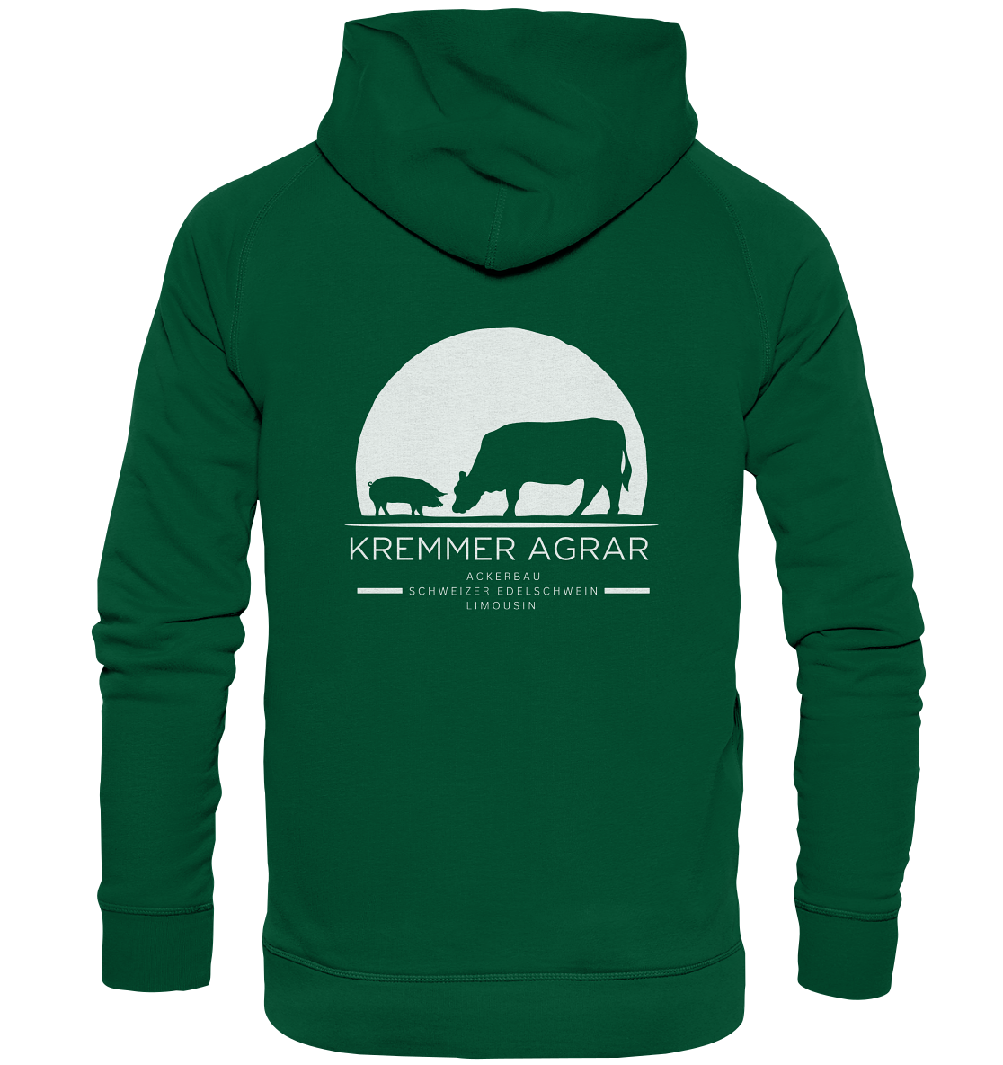 Kremmer Agrar (Backprint) - Basic Unisex Hoodie