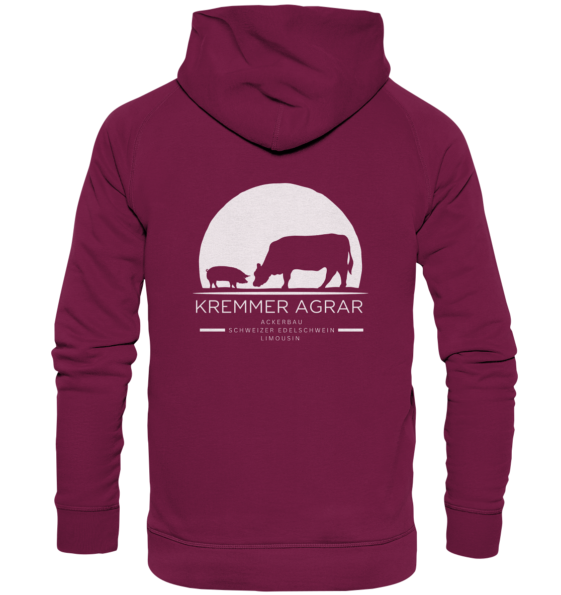 Kremmer Agrar (Backprint) - Basic Unisex Hoodie