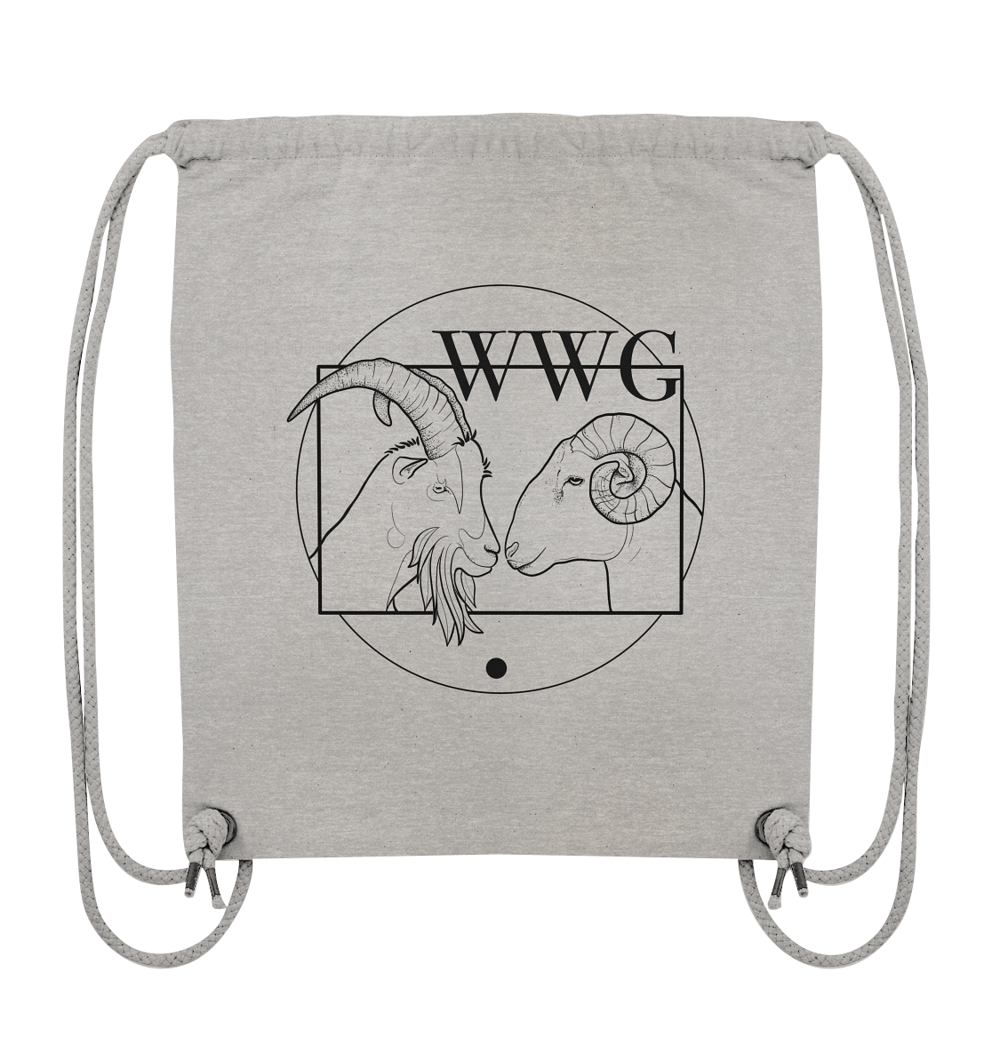 Wanfrieder Weidegemeinschaft Druck - Organic Gym-Bag