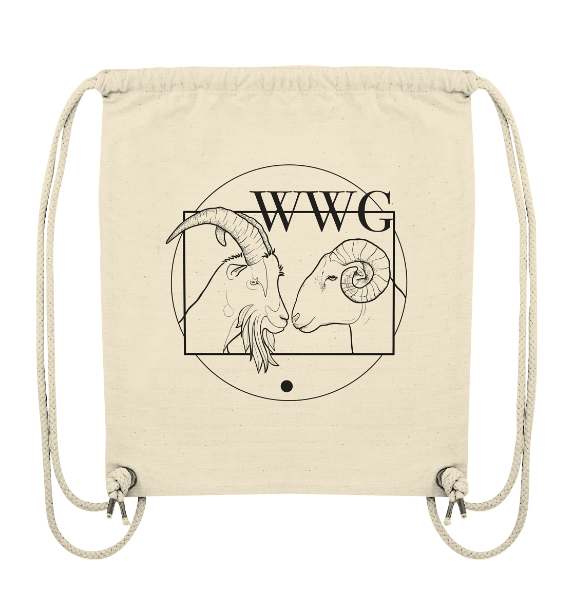 Wanfrieder Weidegemeinschaft Druck - Organic Gym-Bag