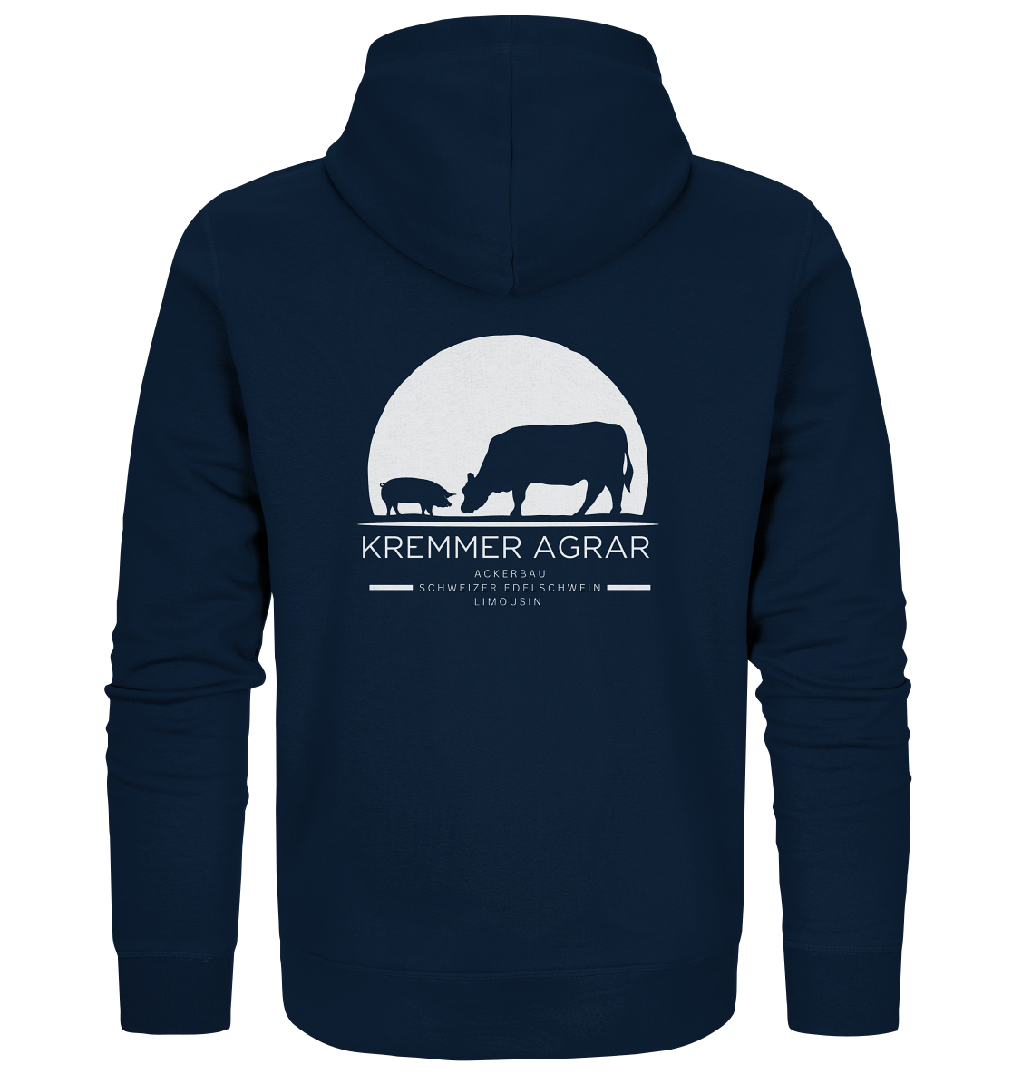 Zipper - Kremmer Agrar - M. Kremmer (Logo vorne)