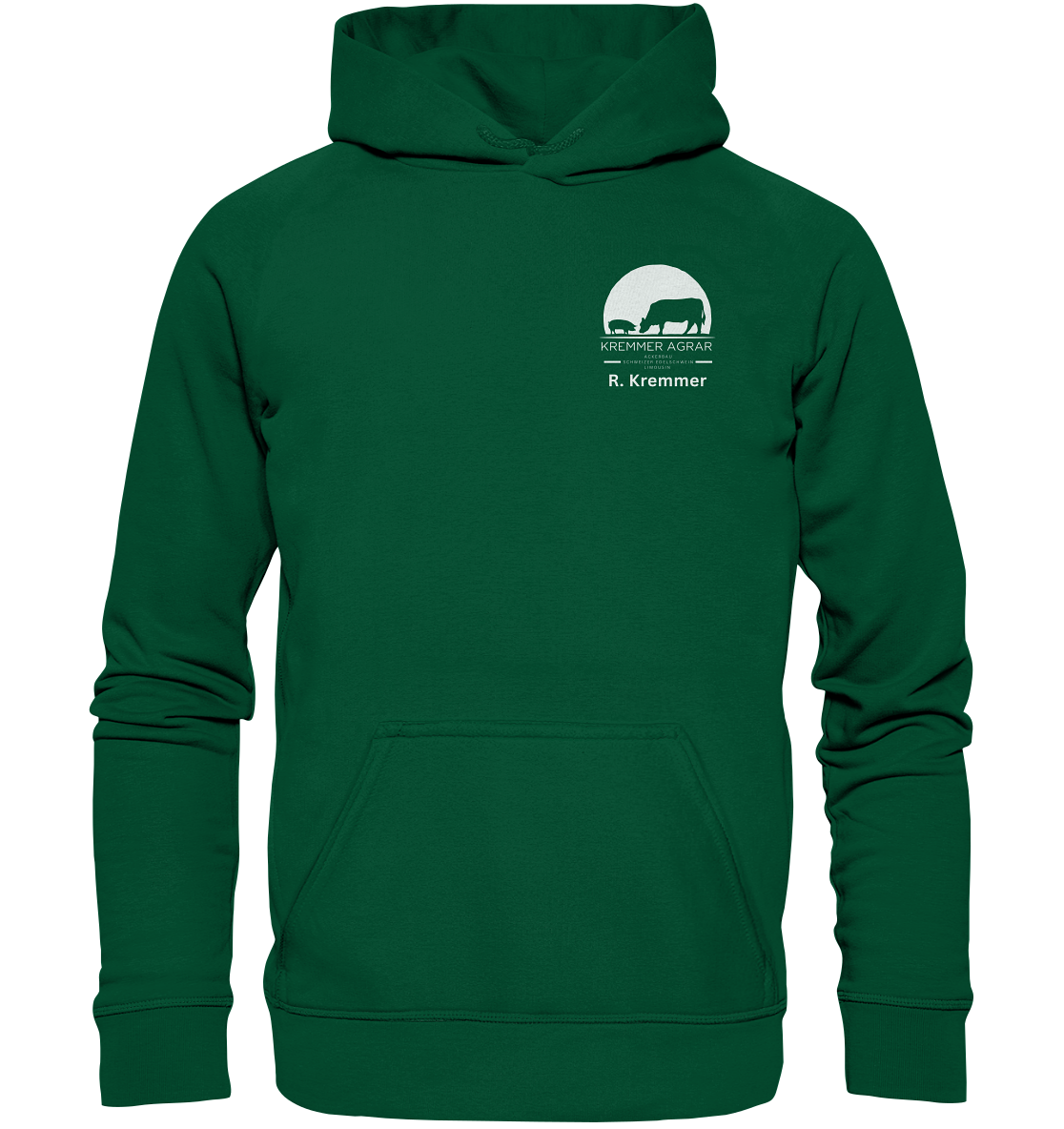 Hoodie - Kremmer Agrar - R. Kremmer (Logo vorne)