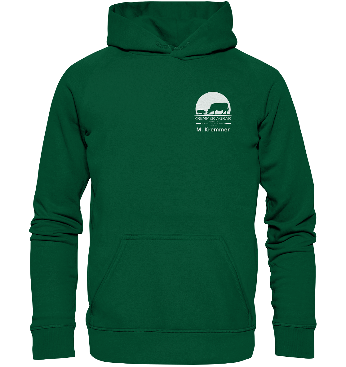 Hoodie - Kremmer Agrar - M. Kremmer (Logo vorne)