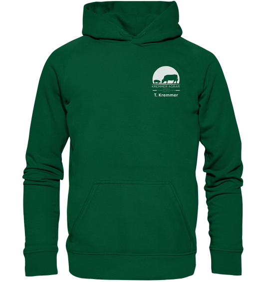 Hoodie - Kremmer Agrar - T. Kremmer (Logo vorne)