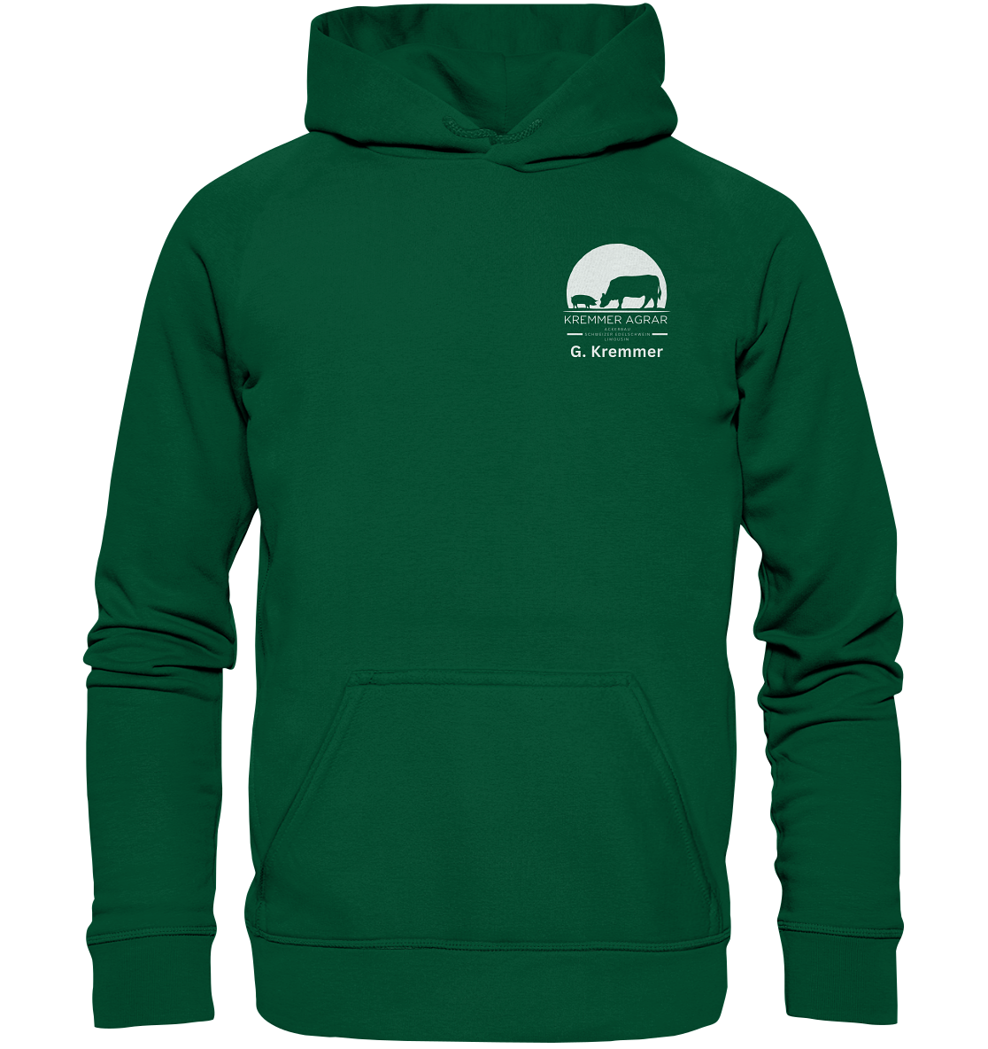 Hoodie - Kremmer Agrar - G. Kremmer (Logo vorne)