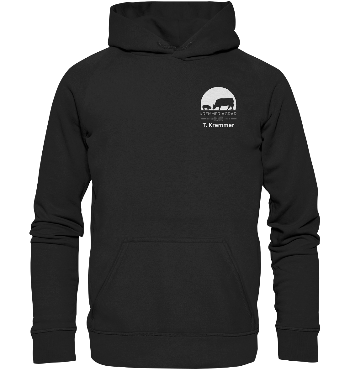 Hoodie - Kremmer Agrar - T. Kremmer (Logo vorne)