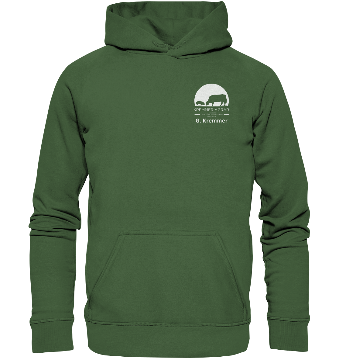 Hoodie - Kremmer Agrar - G. Kremmer (Logo vorne)