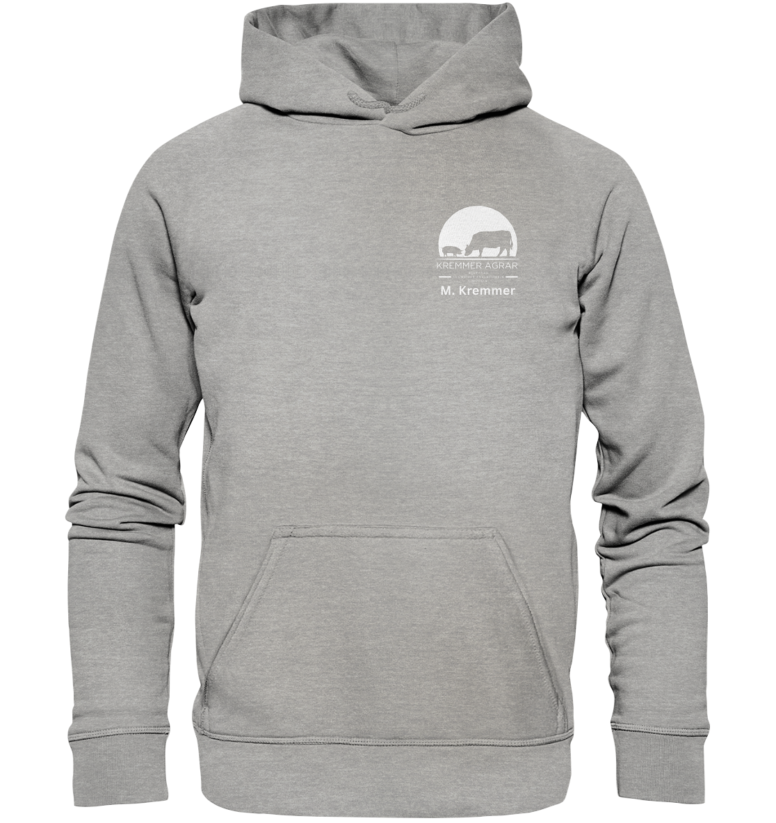 Hoodie - Kremmer Agrar - M. Kremmer (Logo vorne)