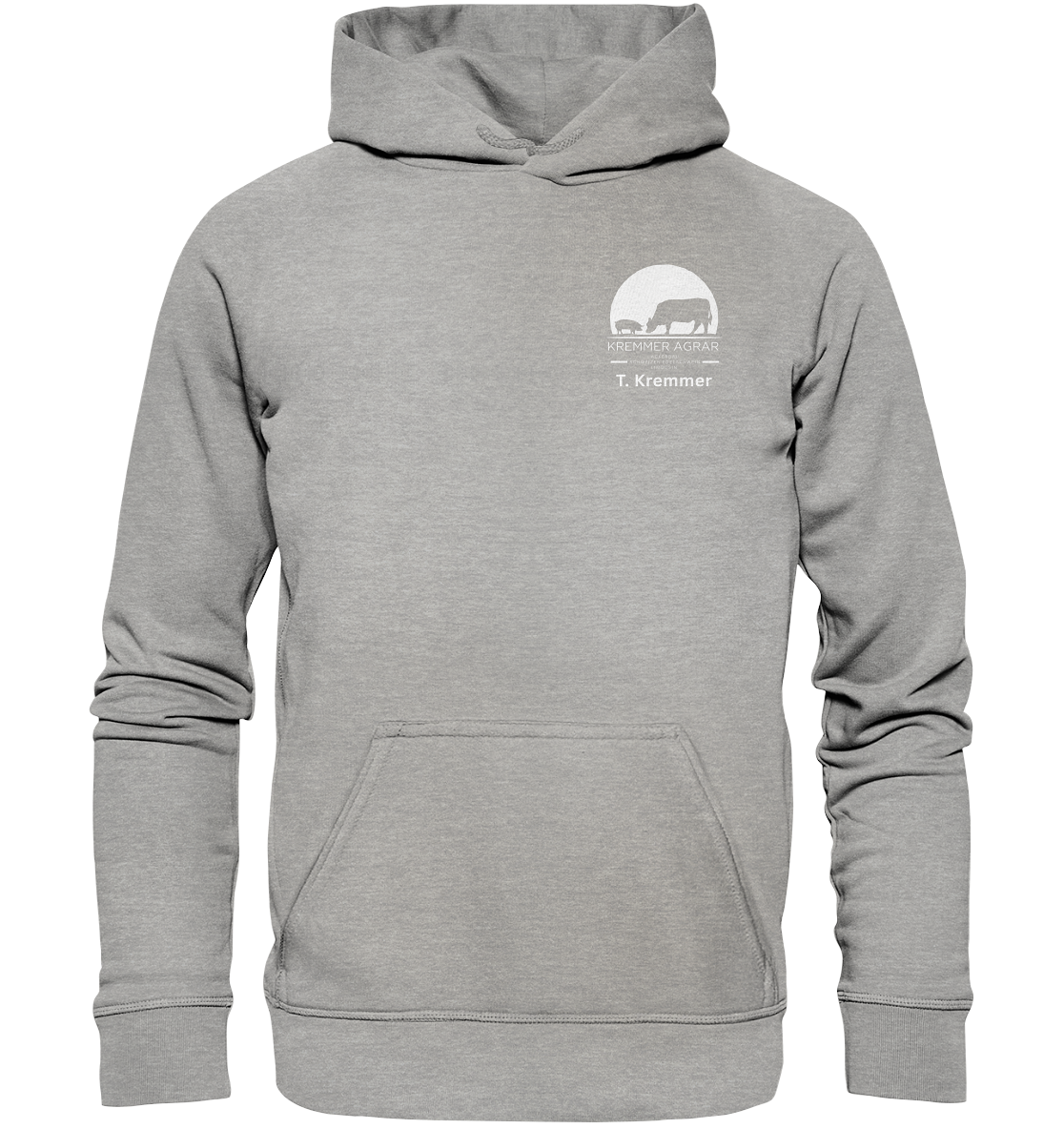 Hoodie - Kremmer Agrar - T. Kremmer (Logo vorne)