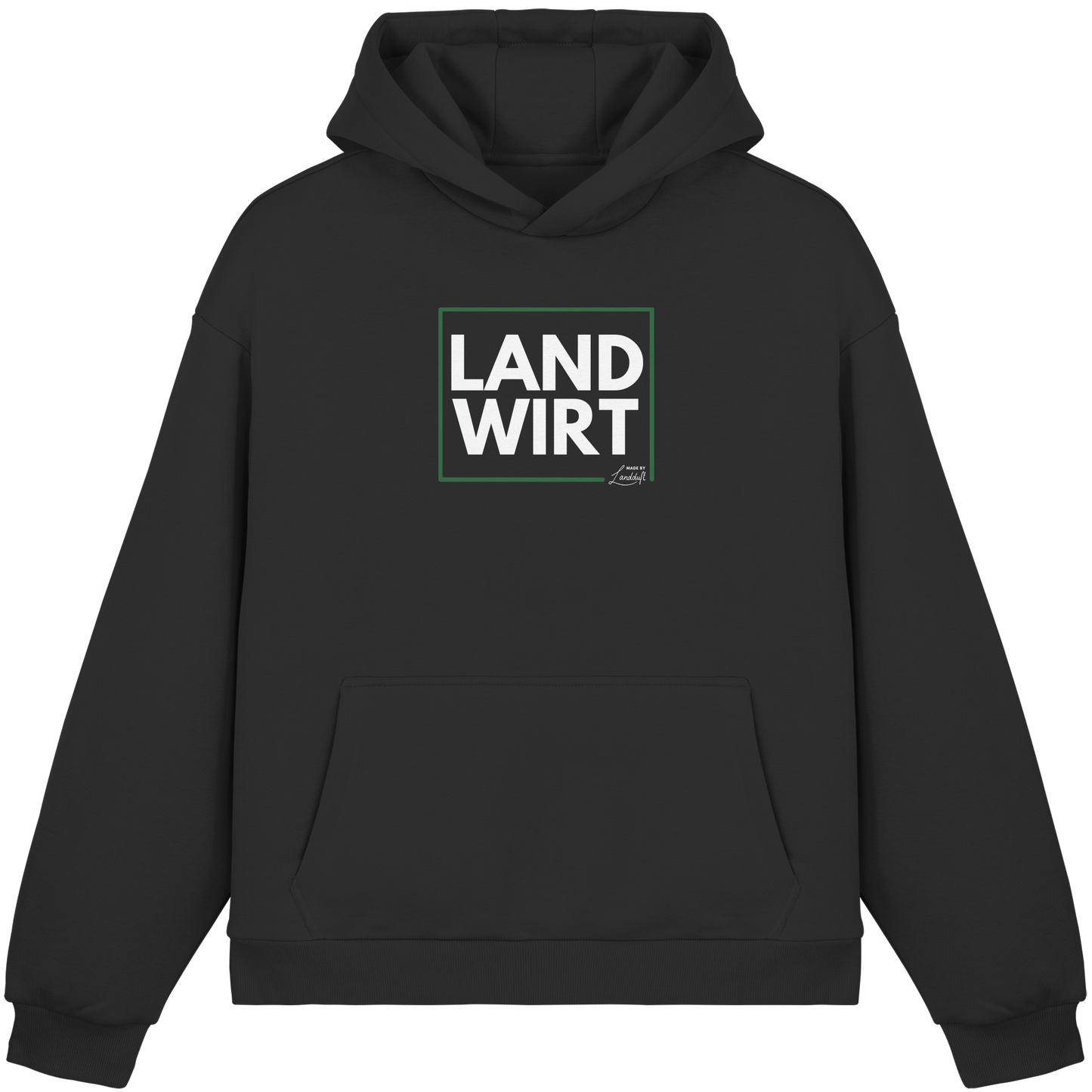 LANDWIRT  - Fluffy Boxcut Hoodie