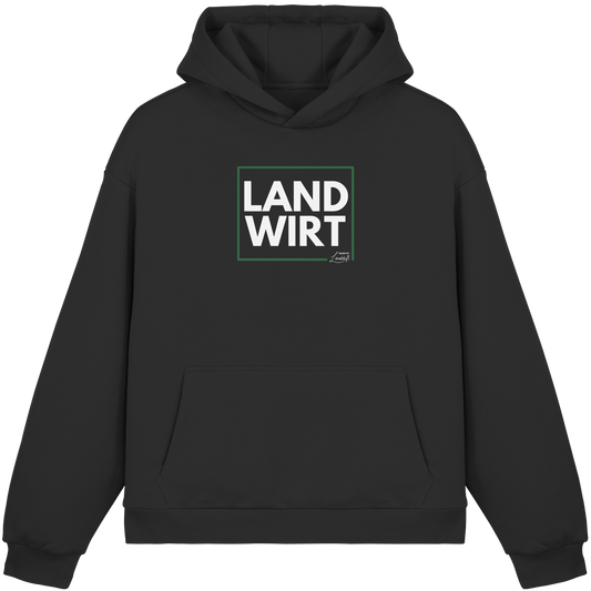 LANDWIRT  - Fluffy Boxcut Hoodie