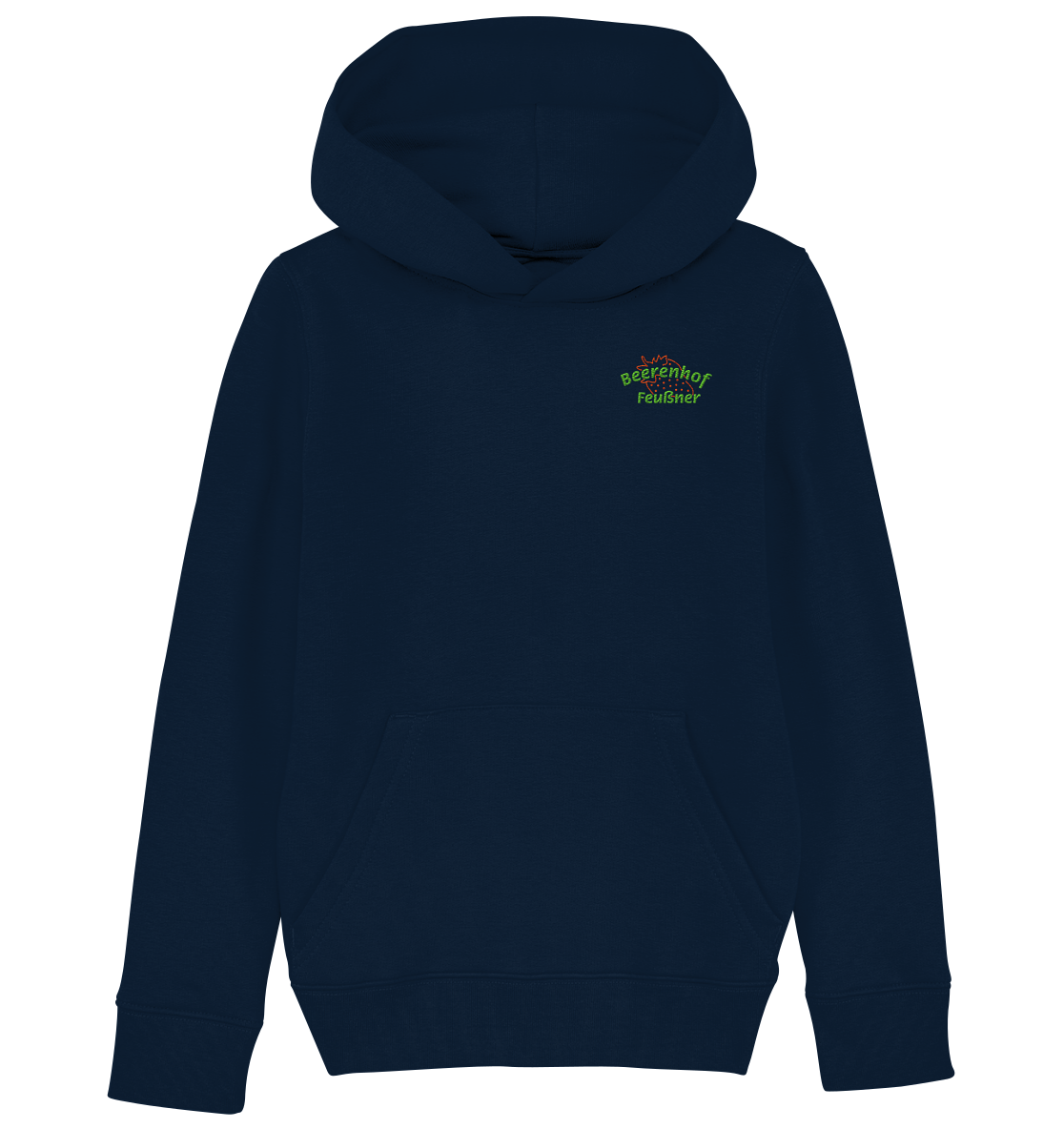 Beerenhof Feußner - Kids Organic Hoodie (Stick)