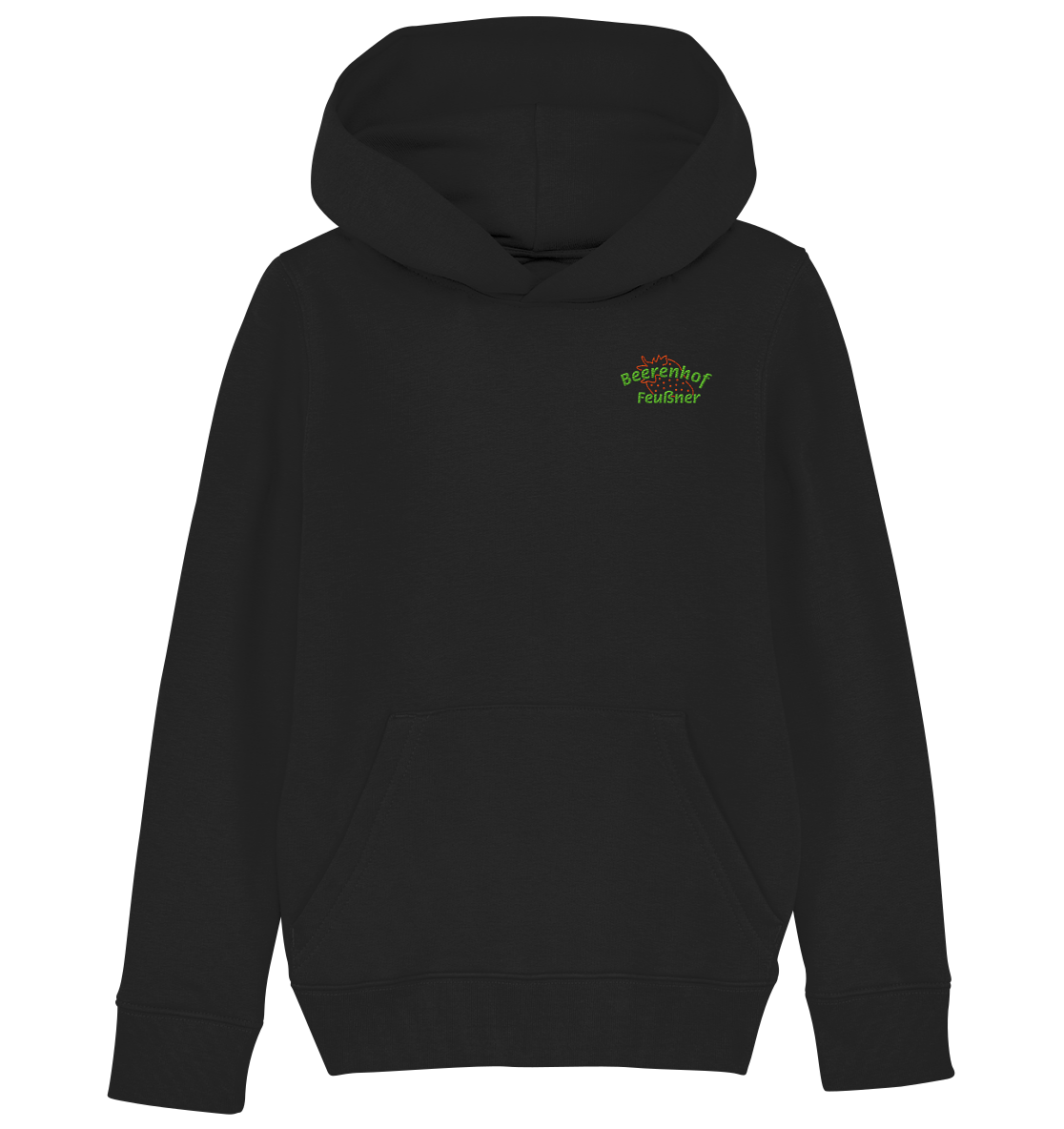 Beerenhof Feußner - Kids Organic Hoodie (Stick)