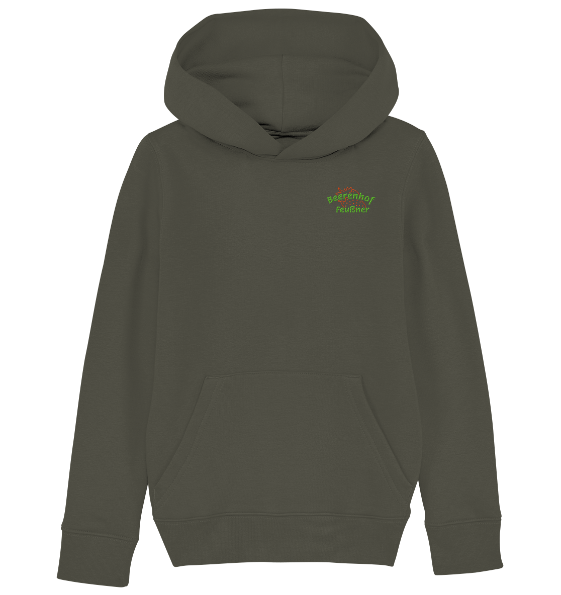 Beerenhof Feußner - Kids Organic Hoodie (Stick)