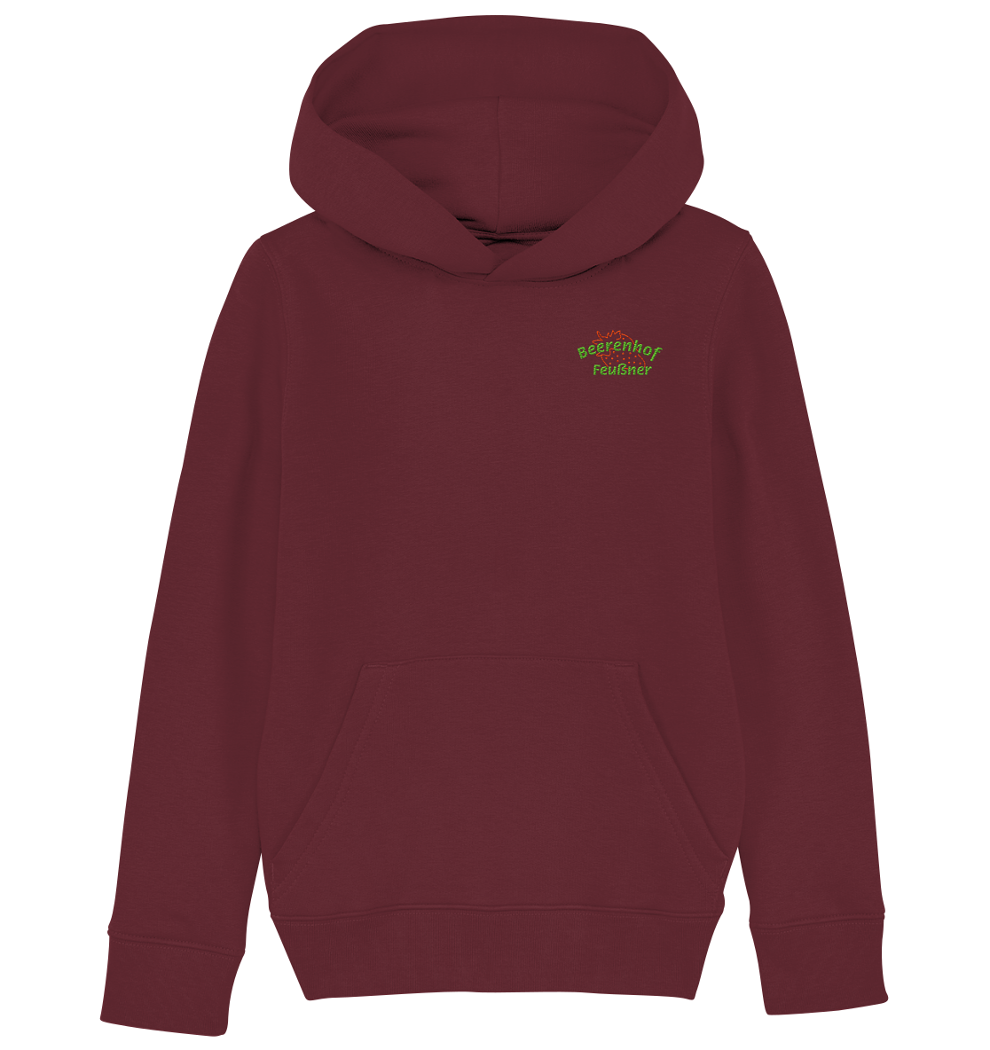 Beerenhof Feußner - Kids Organic Hoodie (Stick)
