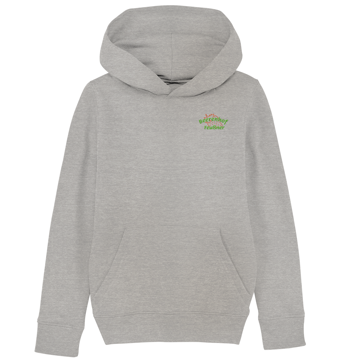 Beerenhof Feußner - Kids Organic Hoodie (Stick)