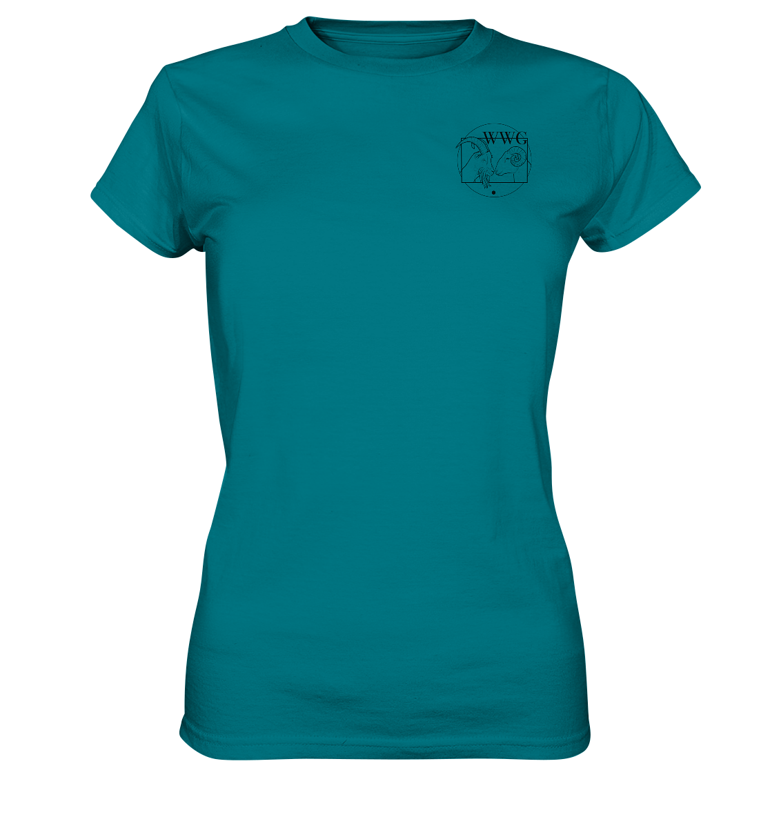 Wanfrieder Weidegemeinschaft Druck - Ladies Premium Shirt