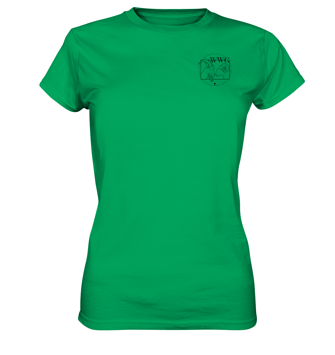 Wanfrieder Weidegemeinschaft Druck - Ladies Premium Shirt