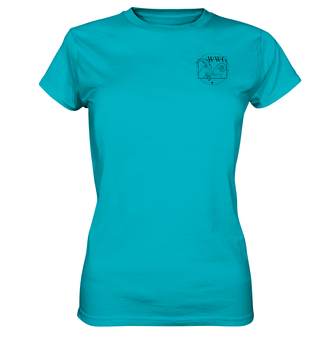 Wanfrieder Weidegemeinschaft Druck - Ladies Premium Shirt