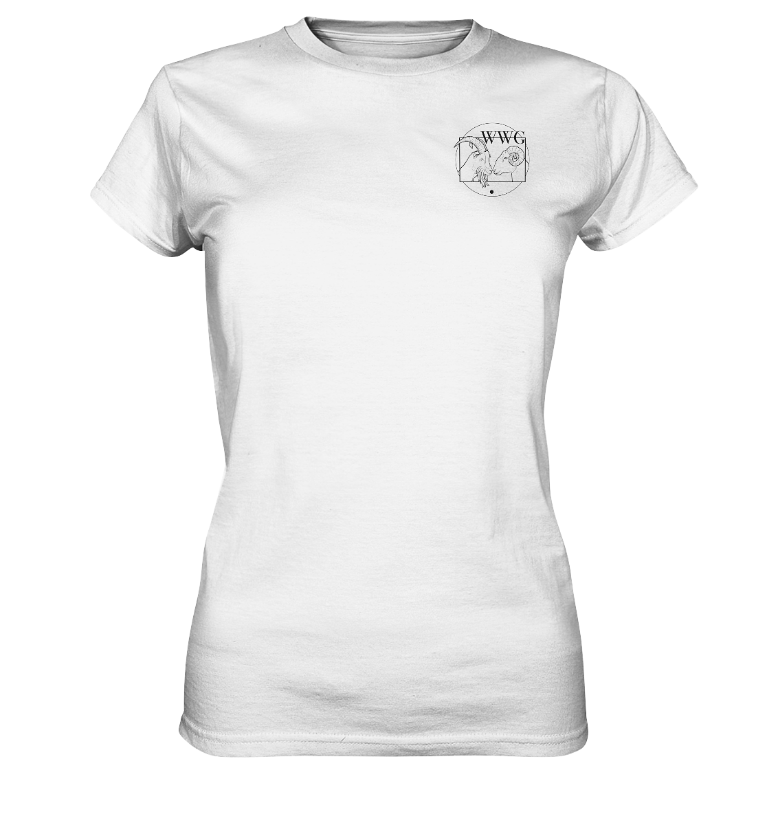 Wanfrieder Weidegemeinschaft Druck - Ladies Premium Shirt