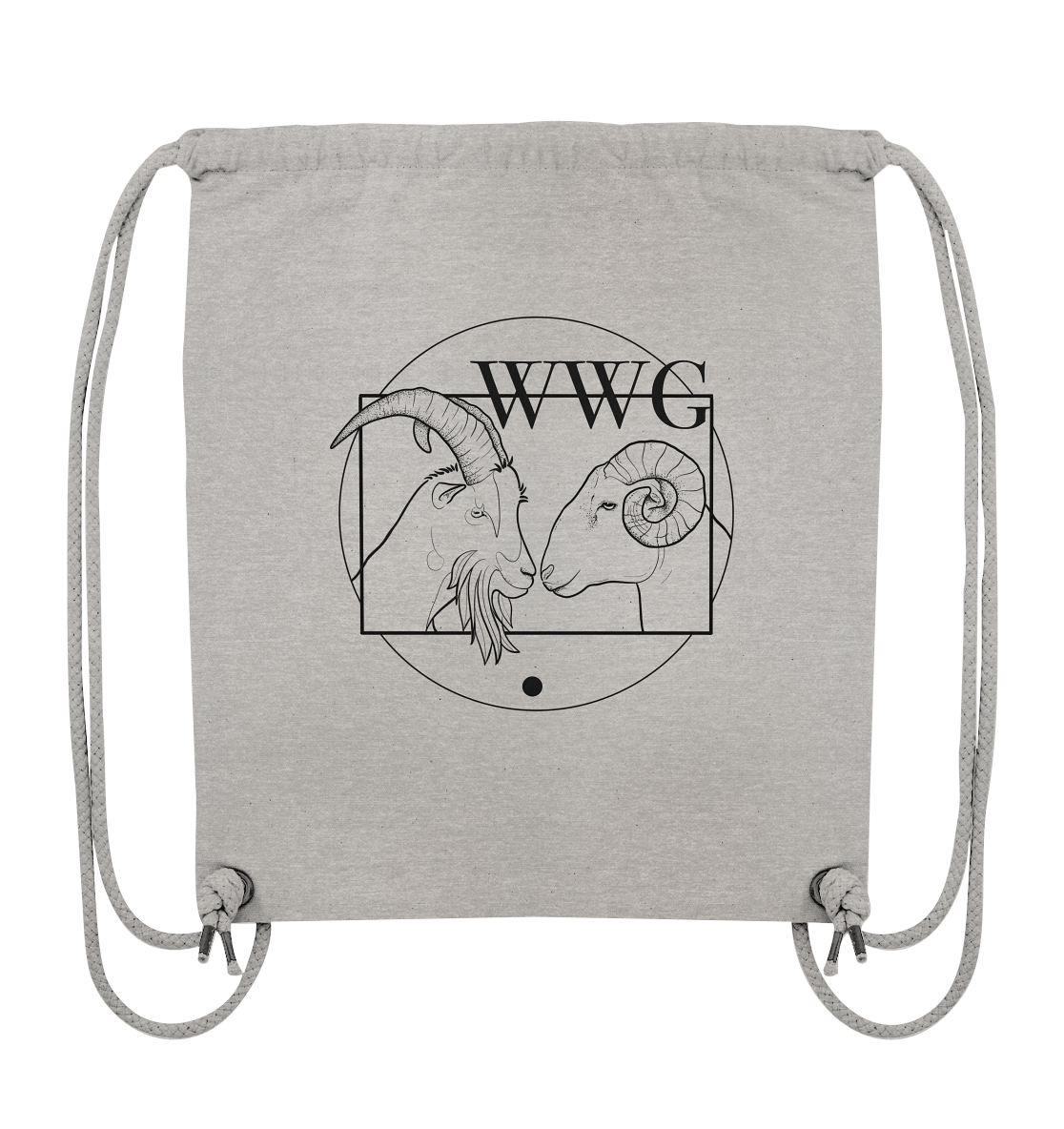 Wanfrieder Weidegemeinschaft Druck - Organic Gym-Bag