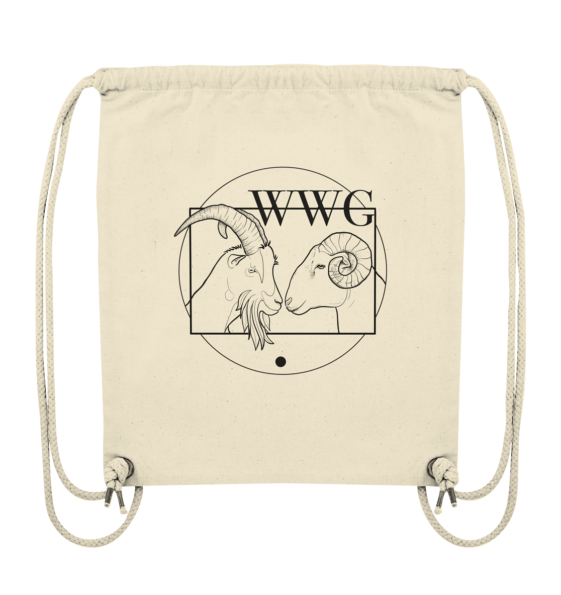 Wanfrieder Weidegemeinschaft Druck - Organic Gym-Bag