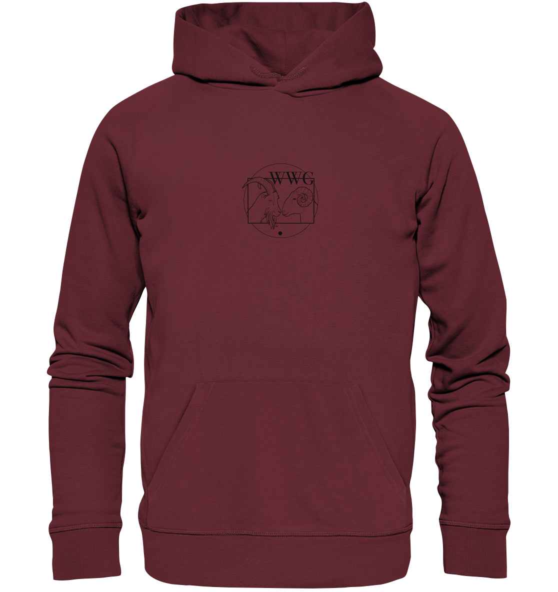 Wanfrieder Weidegemeinschaft Druck - Organic Hoodie