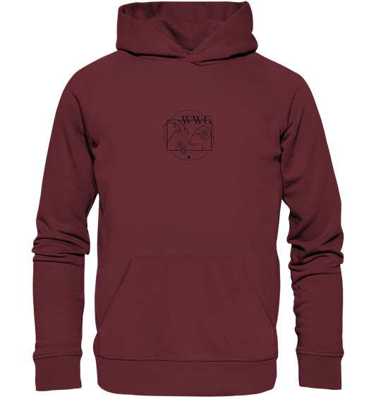 Wanfrieder Weidegemeinschaft Druck - Organic Hoodie