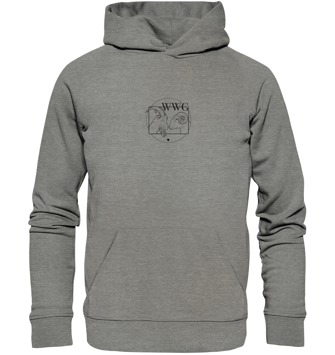 Wanfrieder Weidegemeinschaft Druck - Organic Hoodie