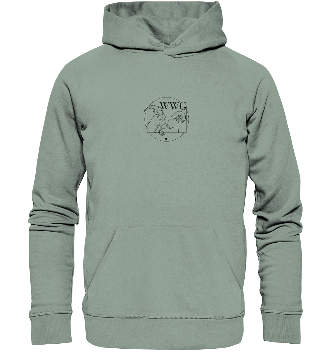 Wanfrieder Weidegemeinschaft Druck - Organic Hoodie