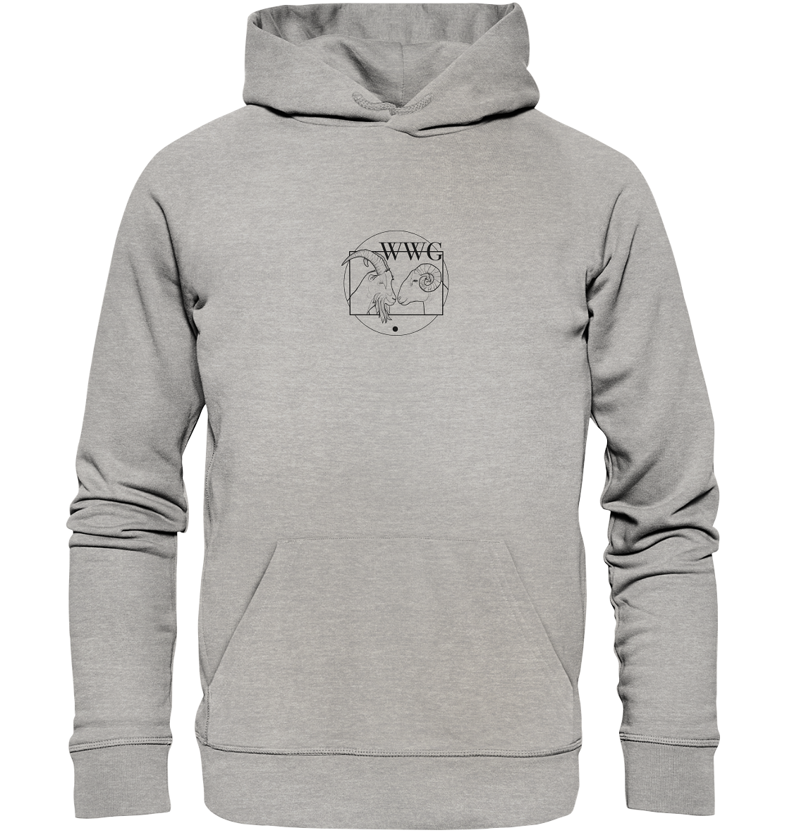 Wanfrieder Weidegemeinschaft Druck - Organic Hoodie