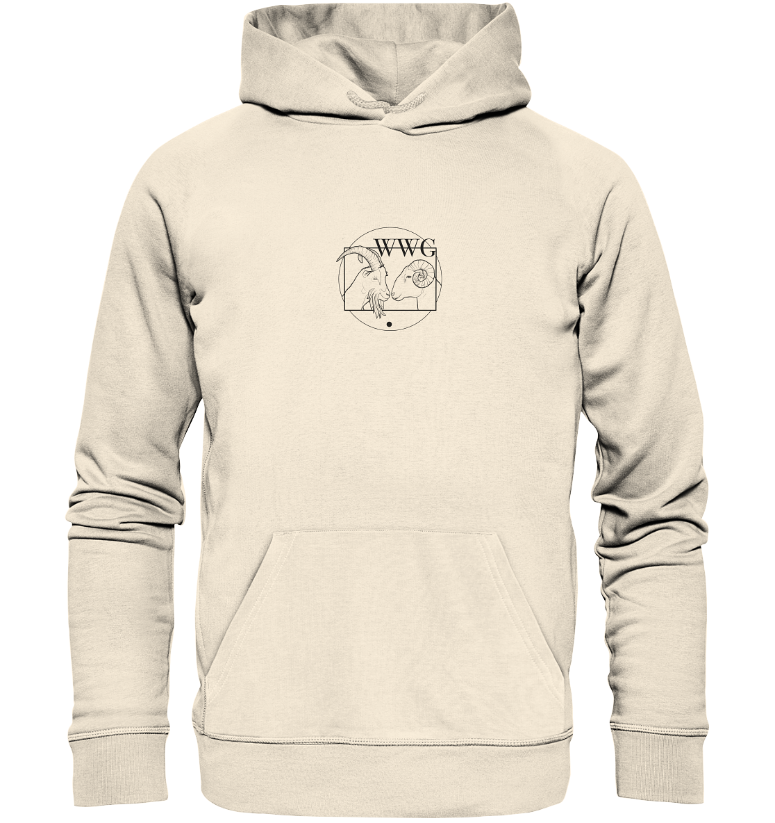 Wanfrieder Weidegemeinschaft Druck - Organic Hoodie