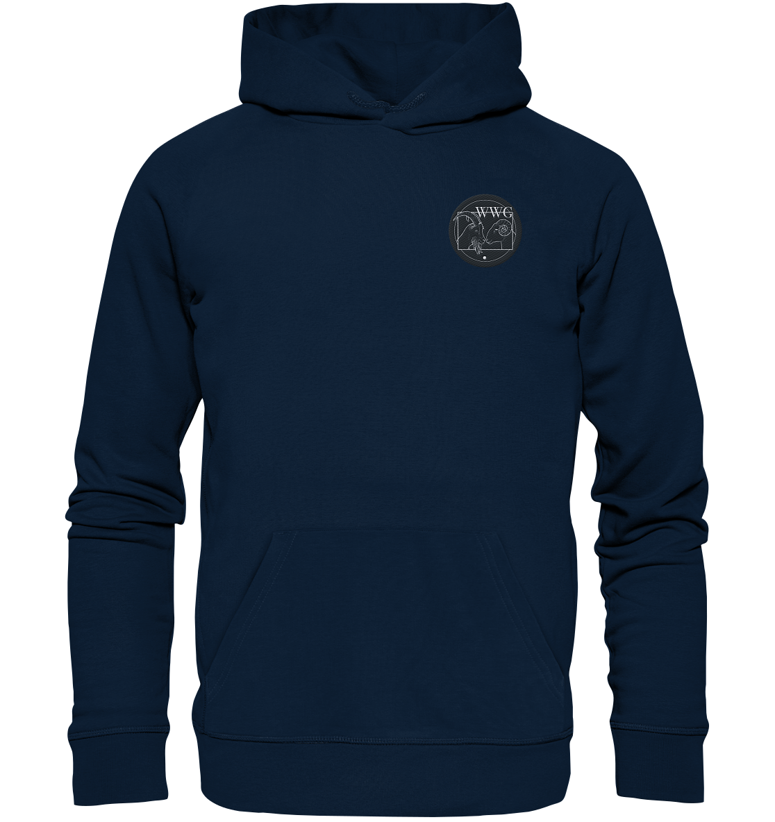Wanfrieder Weidegemeinschaft Stick - Organic Hoodie (Stick)
