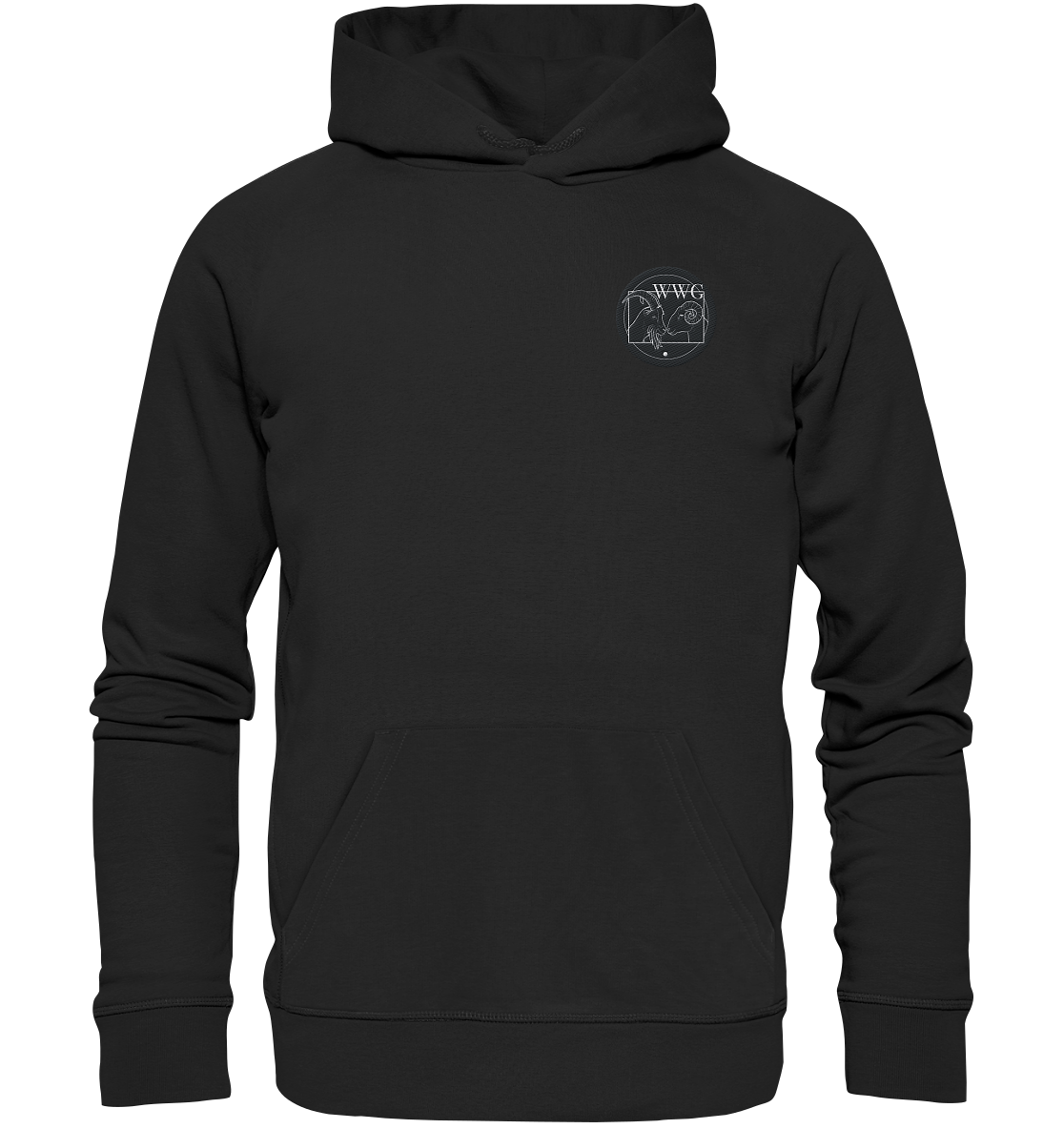Wanfrieder Weidegemeinschaft Stick - Organic Hoodie (Stick)