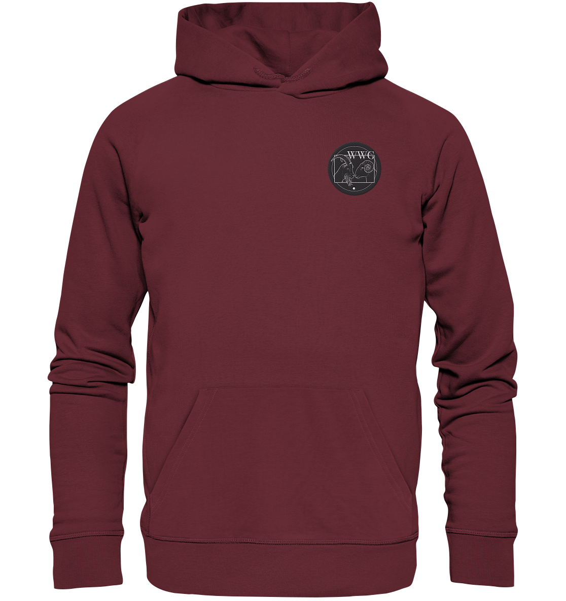 Wanfrieder Weidegemeinschaft Stick - Organic Hoodie (Stick)