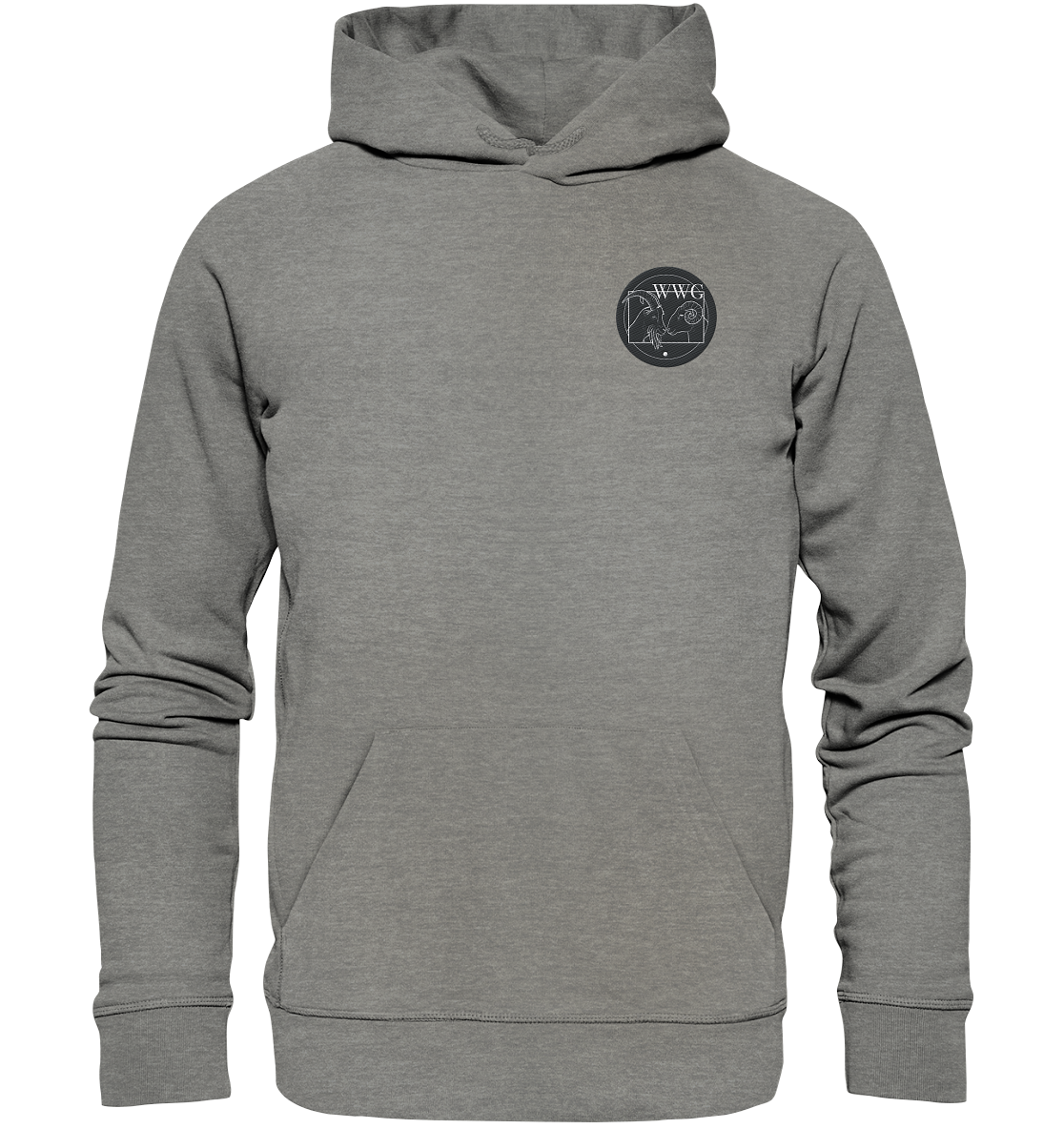 Wanfrieder Weidegemeinschaft Stick - Organic Hoodie (Stick)