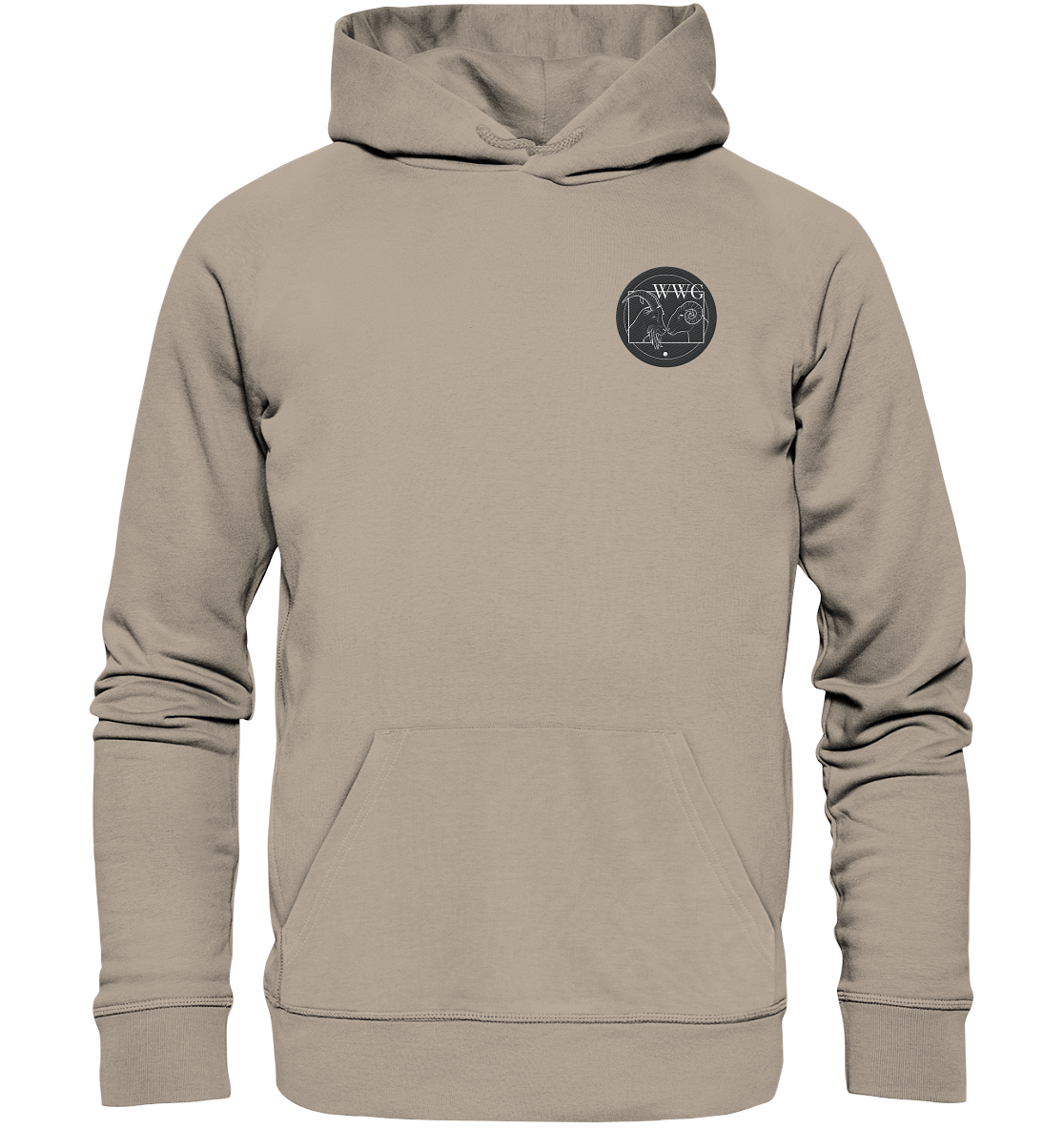 Wanfrieder Weidegemeinschaft Stick - Organic Hoodie (Stick)