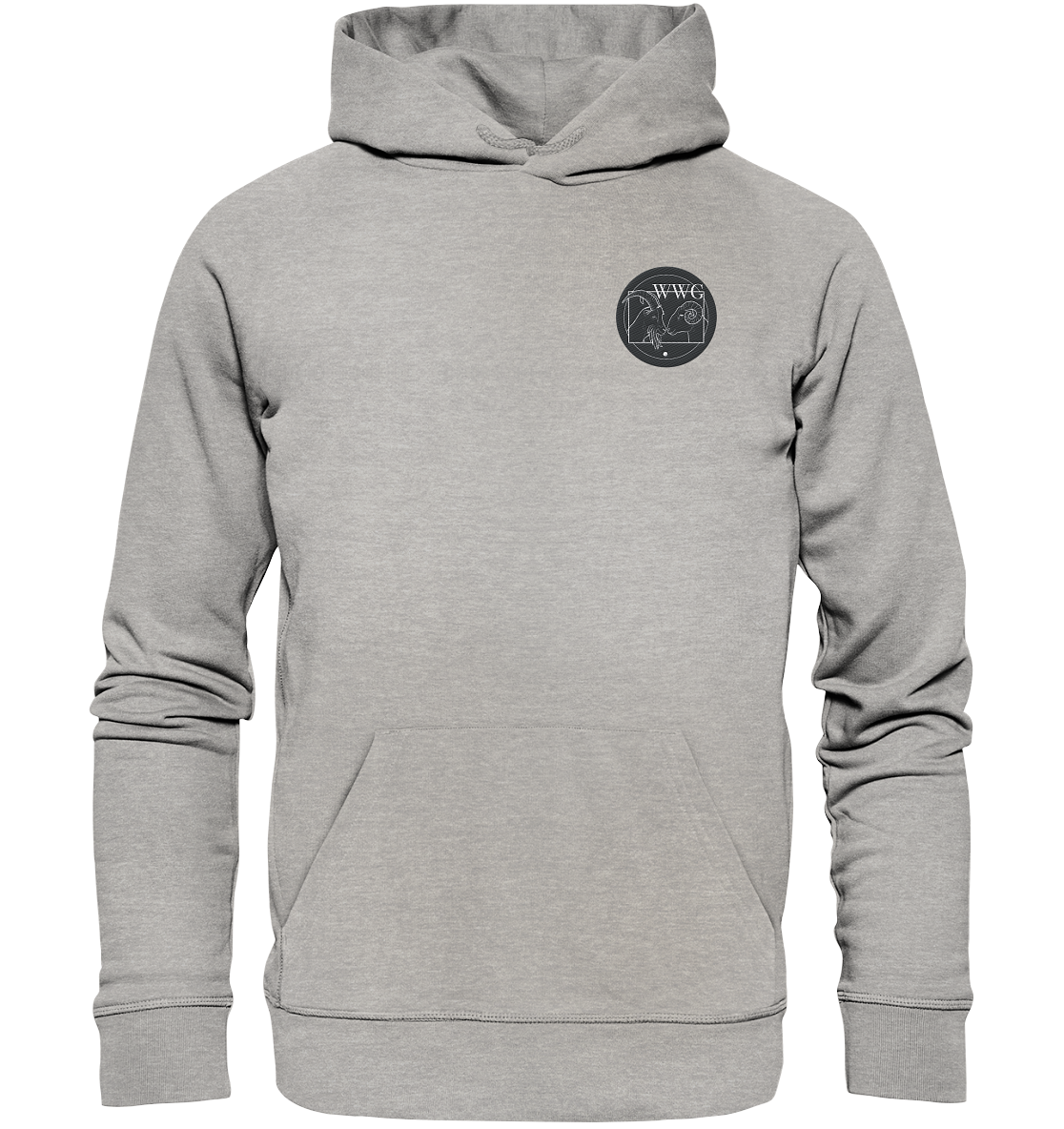 Wanfrieder Weidegemeinschaft Stick - Organic Hoodie (Stick)